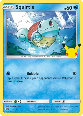Squirtle - 17/25
