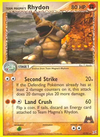 Team Magma's Rhydon - 22/95