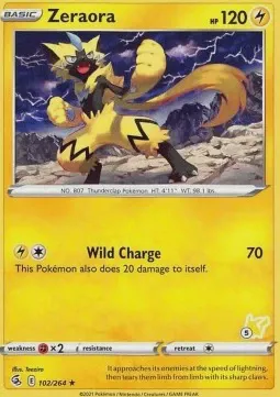Zeraora (#5 Pikachu Stamped)