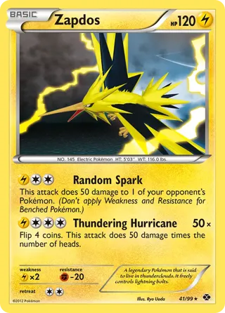 Zapdos - 41/99 (Next Destinies)