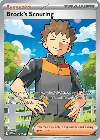 Brock's Scouting - 179/159