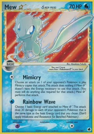 Mew Star (Delta Species)