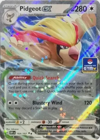 Pidgeot ex - 164/197