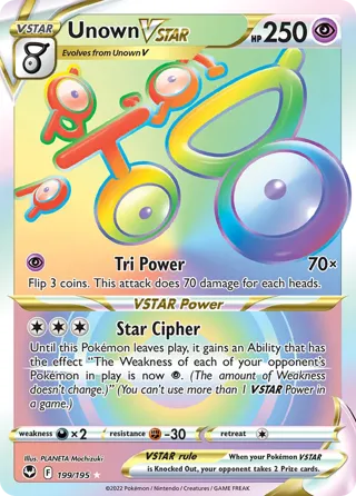 Unown VSTAR (Secret)
