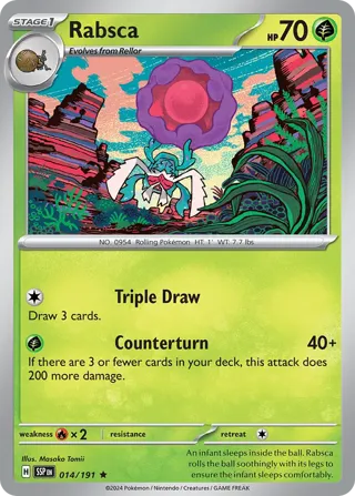 Rabsca - 014/191 (Cosmos Holo)