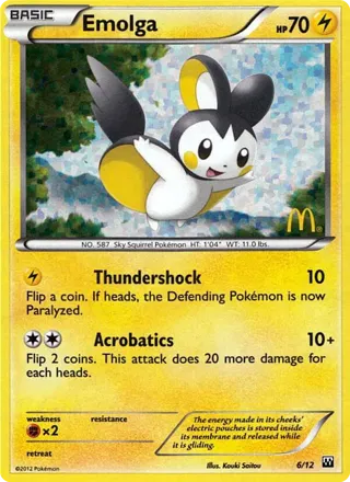 Emolga - 6/12