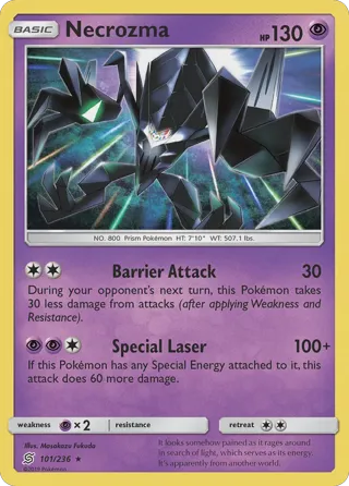 Necrozma - 101/236 (Cracked Ice Holo)