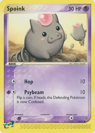 Spoink - 74/97