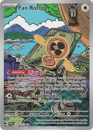 Fan Rotom - 250/217