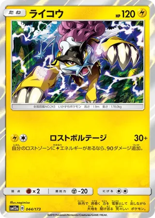 Raikou (Mirror Holofoil)