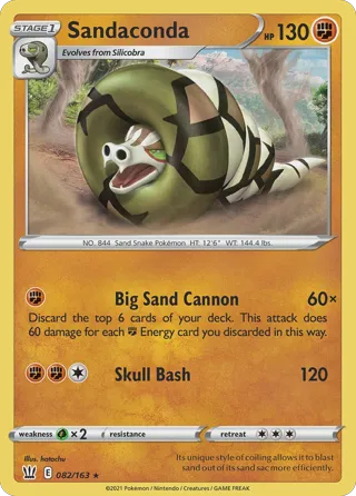 Sandaconda - 082/163 (Cosmos Holo)