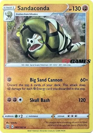Sandaconda - 082/163 (EB Games Exclusive)
