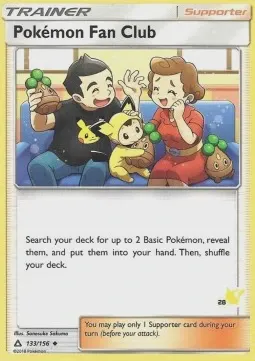 Pokemon Fan Club (#28 Pikachu Stamped)
