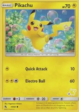 Pikachu (#2 Pikachu Stamped)