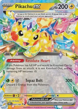 Pikachu ex - 057/191