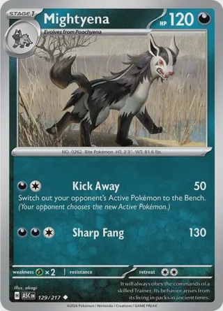 Mightyena - 129/217