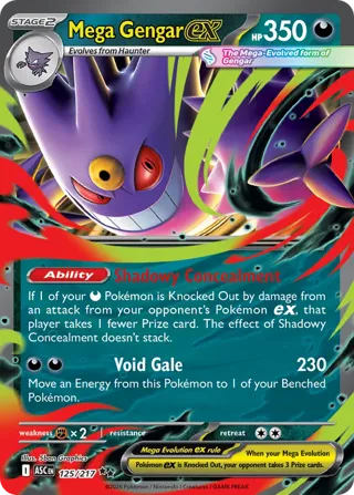 Mega Gengar ex - 125/217