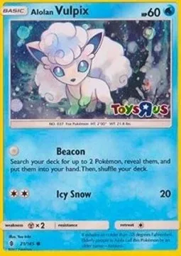Alolan Vulpix (Toys R Us Promo)