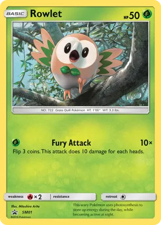 Rowlet - SM01 (General Mills Promo)