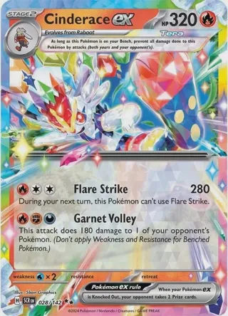 Cinderace ex - 028/142