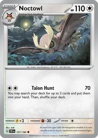 Noctowl - 127 (Cosmos Holo)