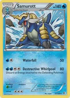 Samurott - 41/149 (BW Boundaries Crossed)