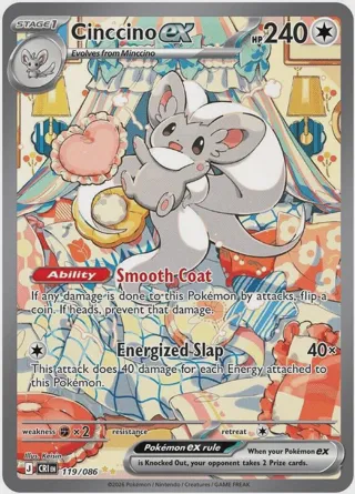 Cinccino ex - 119/086