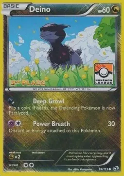 Deino (Pokemon League) [3rd Place]