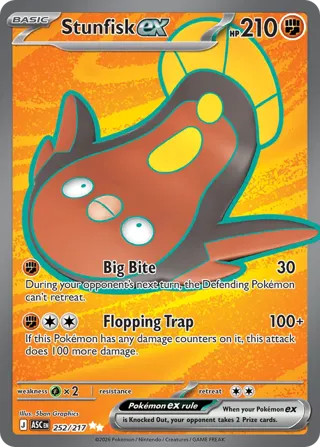 Stunfisk ex - 252/217
