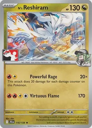 N's Reshiram - 116/159