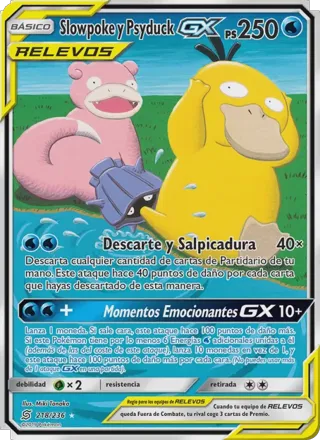 Slowpoke y Psyduck GX