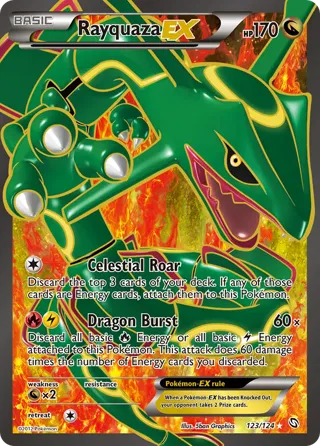 Rayquaza EX (123 Full Art)