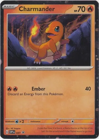 Charmander - 047 (Cosmos Holo)