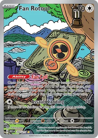 Fan Rotom - 250/217