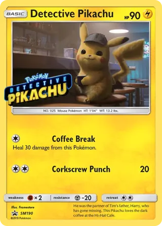 Detective Pikachu - SM190