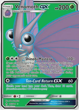 Venomoth GX (Full Art)