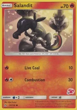 Salandit (#13 Charizard Stamped)