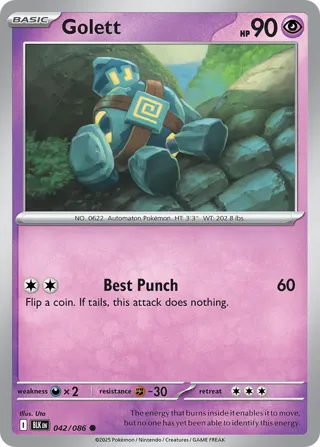 Golett (Poke Ball Pattern)