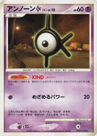 Unown K