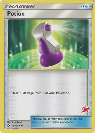 Potion - 127/149 (#14 Charizard Stamped)