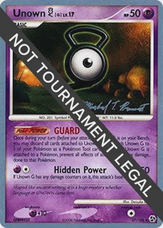 Unown [G] - 2010 (Michael Pramawat)