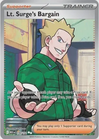 Lt. Surge's Bargain - 170/132
