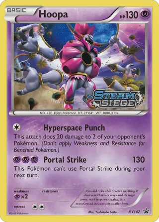 Hoopa - XY147 (Prerelease) [Staff]