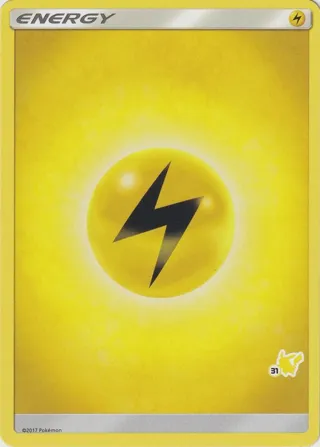 Lightning Energy (#31 Pikachu Stamped)