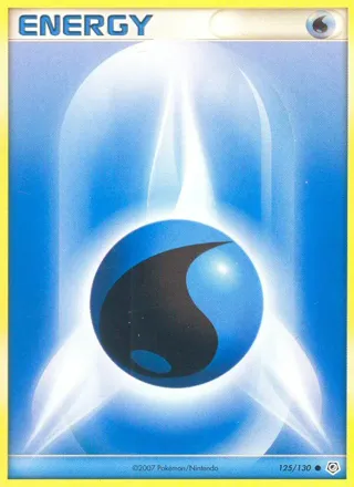 Water Energy (2007 Unnumbered D/P Style Non-Holo)