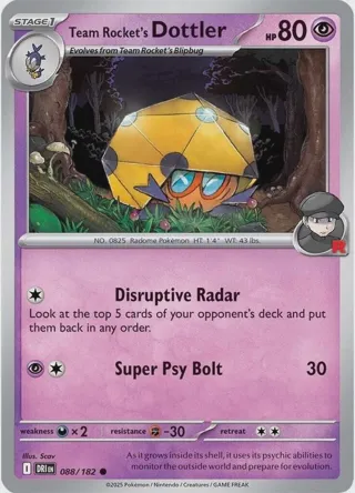 Team Rocket's Dottler