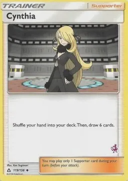Cynthia (Mewtwo Stamped)
