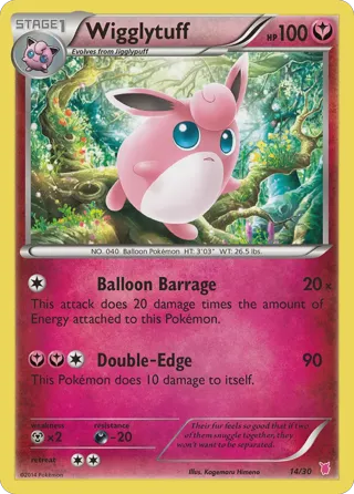 Wigglytuff (#14 Non-Holo)