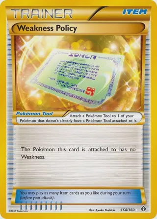 Weakness Policy (164 Secret Rare)