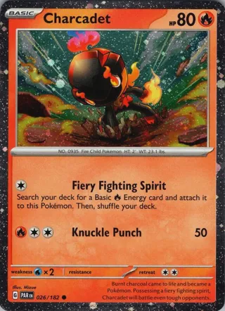 Charcadet - 026/182 (Cosmos Foil)